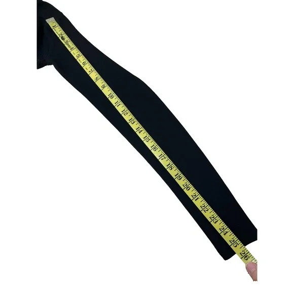 PINKO NWT Mirella Maglai 1/4 Top Black Jersey Crepe Scoop Neck Long Sleeve SZ M - Picture 8 of 8